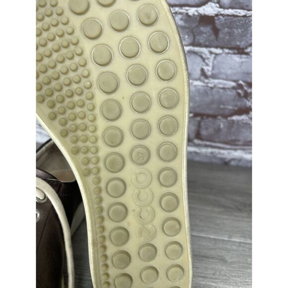 Ecco Soft 7 Purple Bronze Casual Lace Up Sneakers Shoes Women Sz 37EU/6.5M US - Picture 8 of 16